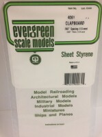 Evergreen 4061 Plasticcart Sheet Clapboa gallery