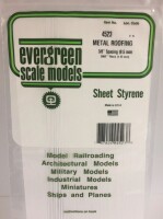 Evergreen 4523 Plasticcart Sheet Metal Roofing 9,5mm Spacing