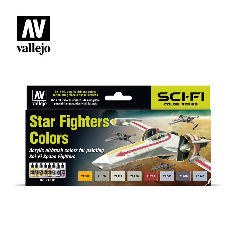 Vallejo 71612 STAR FIGHTER COLORS Packung mit 8 Stück x 17 ml - Bild 4