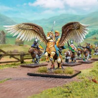 KoW Halfling General on Winged Aralez gallery