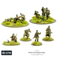 French Army Support Group  28mm 2