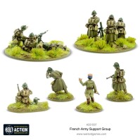 French Army Support Group  28mm 3