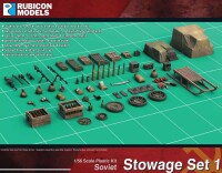 Soviet Stowage Set 1 1/56 28mm