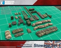 Commonwealth Stowage Set 1 1/56 28mm