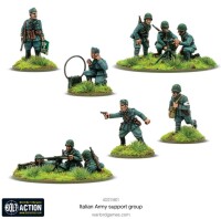 Italian Army Support Group 28mm 2