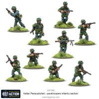 Italian Paracadutisti Paratrooper Infantry Section 28mm 2