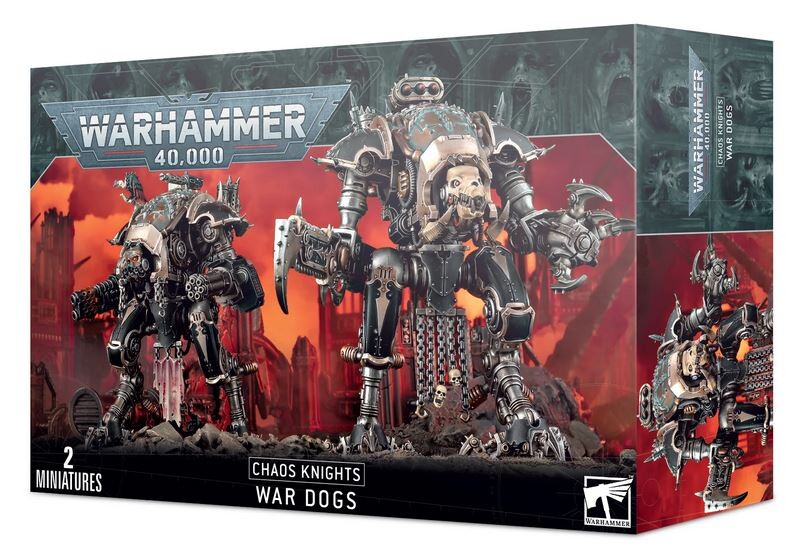 Chaos Knight War Dog Karnivore Death Guard Nurgle Knights Warhammer 40K painted - Image 3