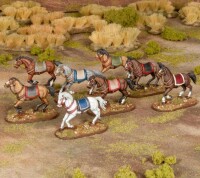 General Accountrements Horses 28mm 2