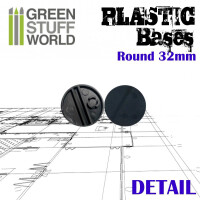 Plastik Bases Rund 32mm (20) 2