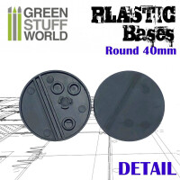 Plastik Bases Rund 40mm (10) 2