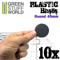 Plastik Bases Rund 40mm (10) 3