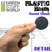 Plastik Bases Rund 50mm (5) 3