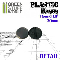 Plastik Bases Rund Lip 30mm (20) 2