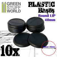 Plastik Bases Rund Lip 40mm (10) gallery