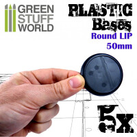 Plastik Bases Rund Lip 50mm (5) 3