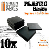 Plastik Bases Eckig 40x40mm (10) gallery