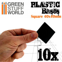 Plastik Bases Eckig 40x40mm (10) 3