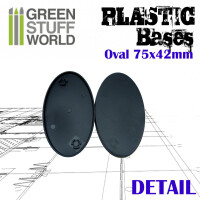 Plastik Bases Oval AOS 75x42mm (6) 2