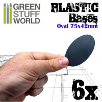 Plastik Bases Oval AOS 75x42mm (6) 3