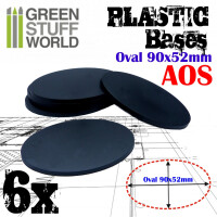 Plastik Bases Oval AOS 90x52mm (6)