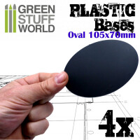 Plastik Bases Oval AOS 105x70mm (4) 3