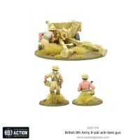 British 8th Army 6 Pounder AT Gun 28mm 2