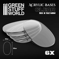 Acryl Bases Oval 90x52mm (6) gallery