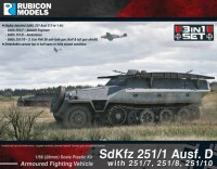 Sd.Kfz. 251/1 Ausf D 3-in-1 Set 1 1/56 2 gallery