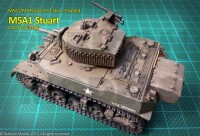 M5A1 Stuart / M5A1 Recce Light Tank 1/56 28mm 3