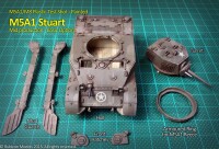 M5A1 Stuart / M5A1 Recce Light Tank 1/56 28mm 6