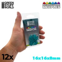 Meeples 16x16x8mm Helllblau (12) 2
