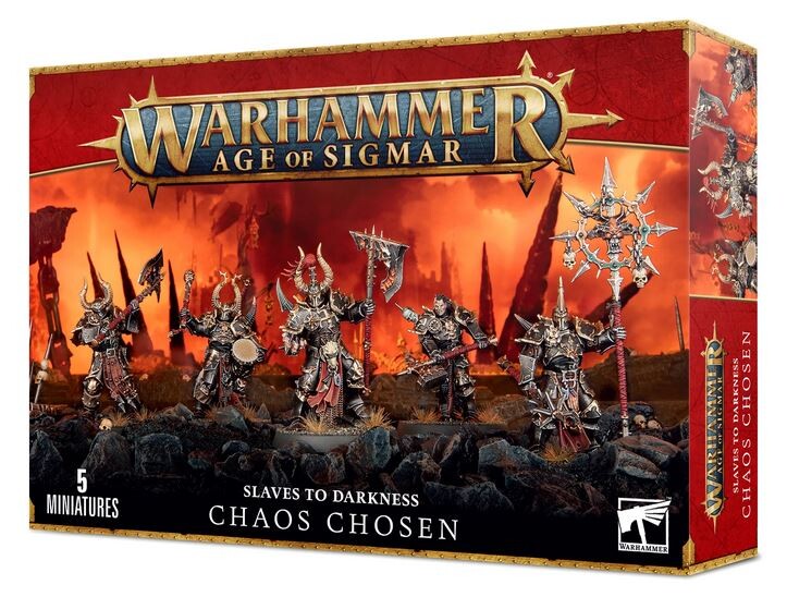 Games Workshop Unisex Schwarz Figurine Warhammer Aos - Slave To Darkness Elus Du Chaos - Bild 3