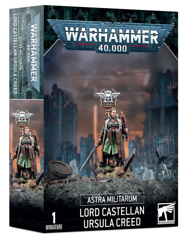 Astra Militarum Lord Castellan Ursula Creed