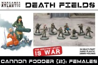 Death Fields Cannon Fodder 2 Females 28mm 2