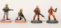 Death Fields Cannon Fodder 2 Females 28mm 4