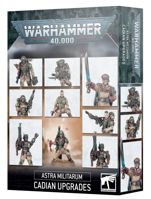 Astra Militarum Cadian Upgrades