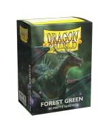 Dragon Shield Matte Forest Green 100 protective Sleeves