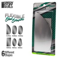 Flexible Edelstahl Spachtel