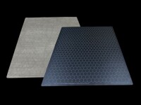 Chessex Reversible Megamat Black-Grey 1” (2,54cm) Hexe