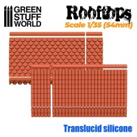 Silikon Form Rooftops 1/35 (54mm) 1