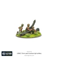 USMC 75mm Pack Howitzer Light Artillery 28mm 3