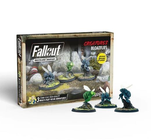 Fallout Wasteland Warfare Creatures Bloatflies