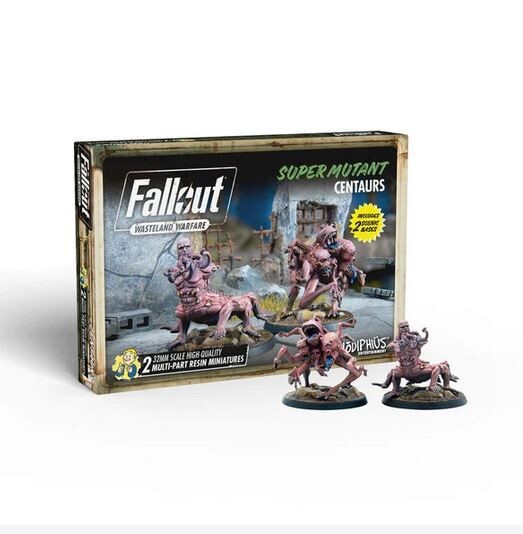 Fallout Wasteland Warfare Super Mutants Centaurs
