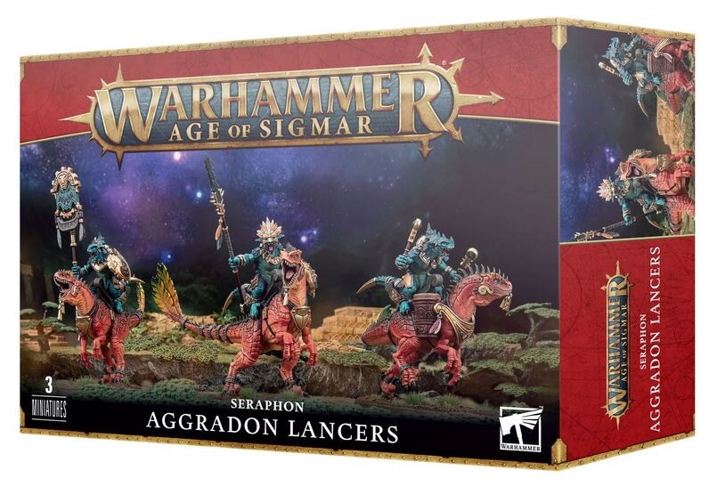 Games Workshop Unisex Rot Figurine Warhammer Aos - Seraphon Aggradons - Bild 2