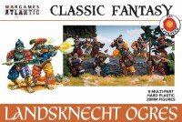 Classic Fantasy Landsknecht Ogres 28mm