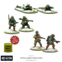 US Army Weapons Teams (Winter) 28mm 2