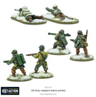 US Army Weapons Teams (Winter) 28mm 3