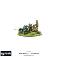 Soviet Army 45mm Anti-Tank Gun 28mm 2