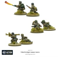 Fallschirmjäger Weapons Teams 28mm 3