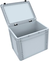 Eurobeh&auml;lter / Euro Box mit Scharnierdeckel ED...